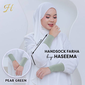 Handsock Farha in Pear Green
