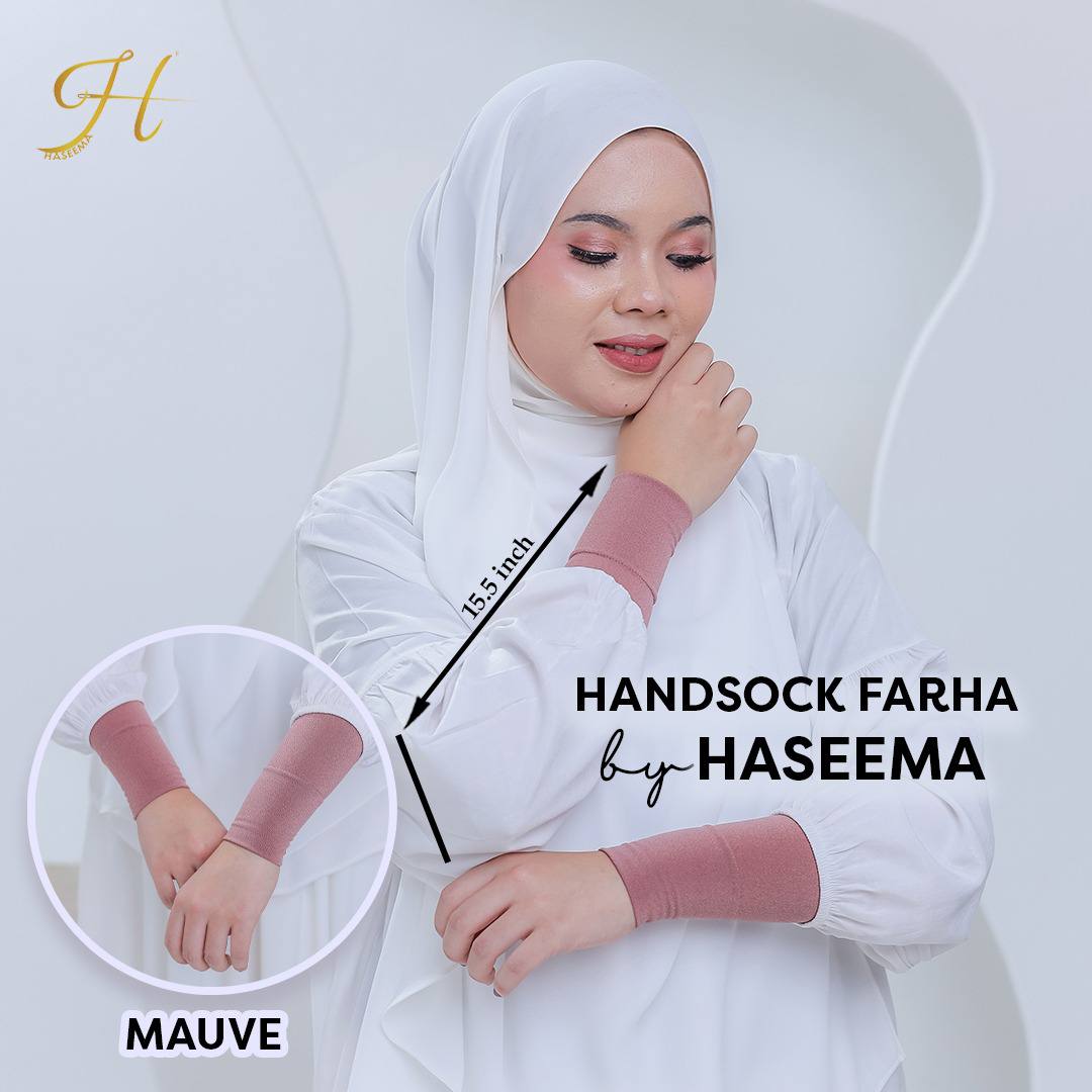Handsock Farha in Mauve