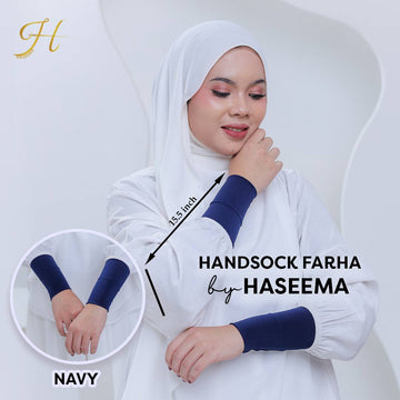 Handsock Farha in Navy