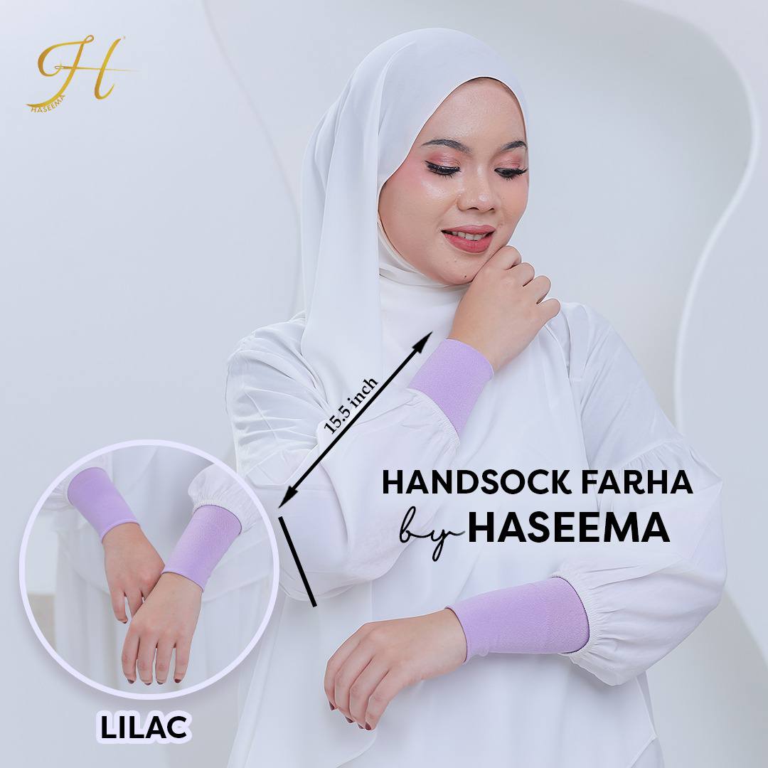 Handsock Farha in Lilac