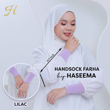 Handsock Farha in Lilac