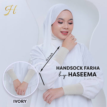 Handsock Farha in Ivory