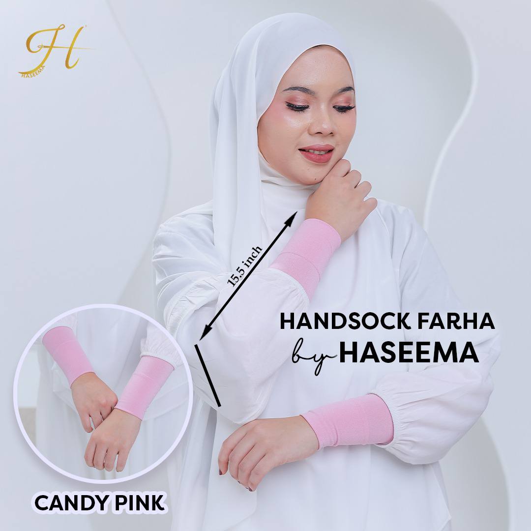 Handsock Farha in Candy Pink