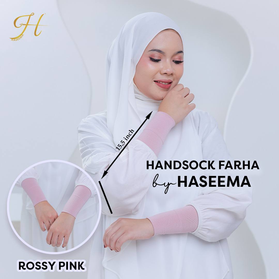 Handsock Farha in Rossy Pink