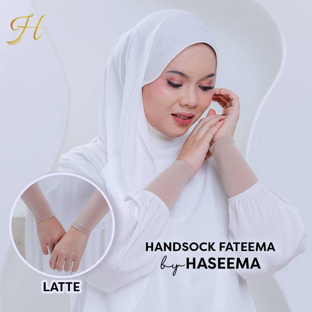 Handsock Fateema in Latte