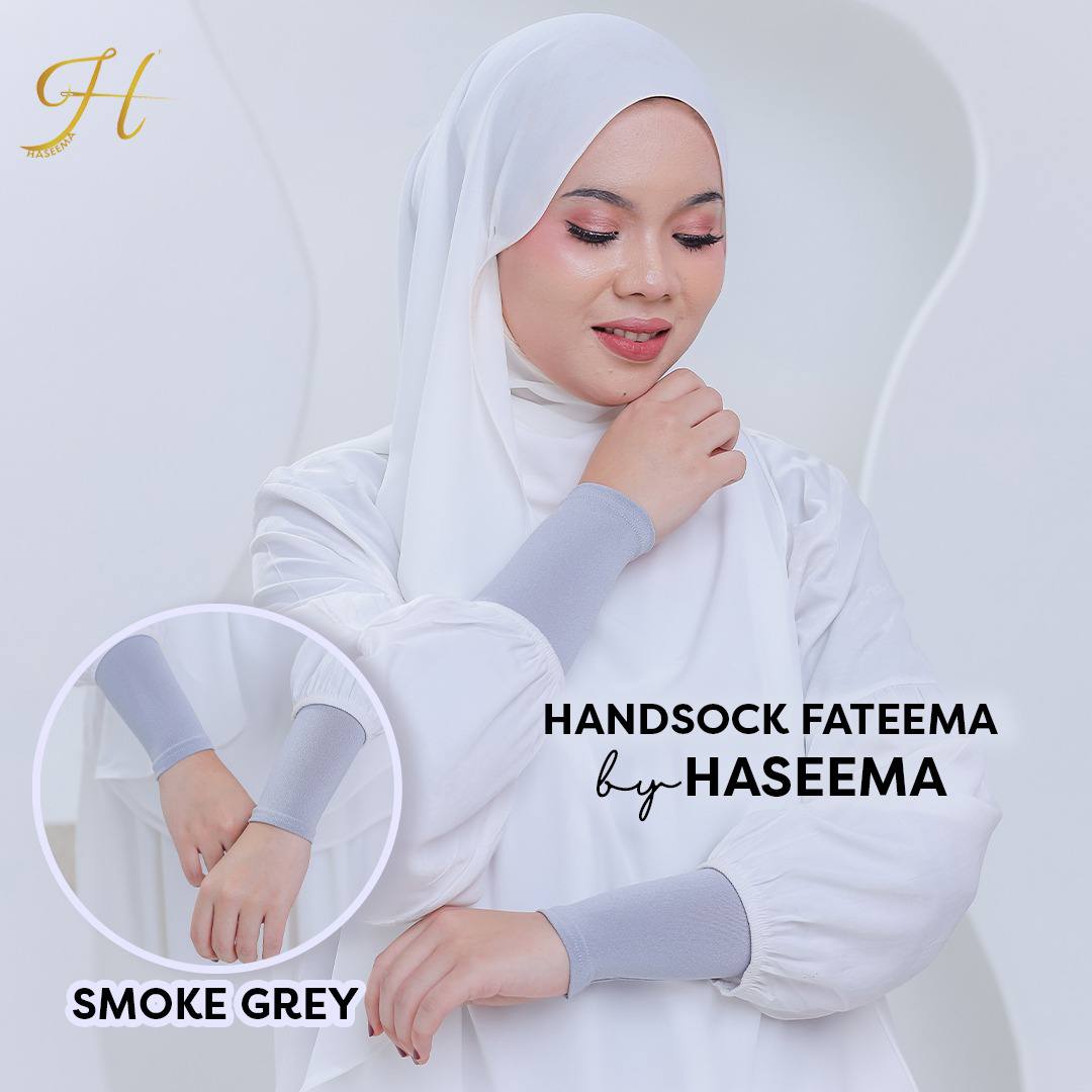 Handsock Fateema in Smoke Grey
