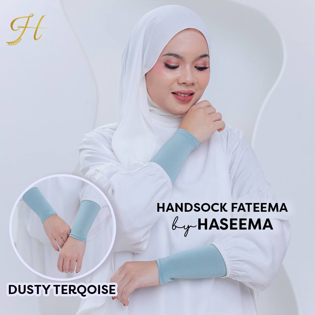 Handsock Fateema in Dusty Terqoise