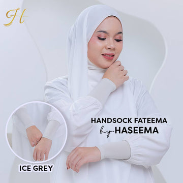 Handsock Fateema in Ice Grey