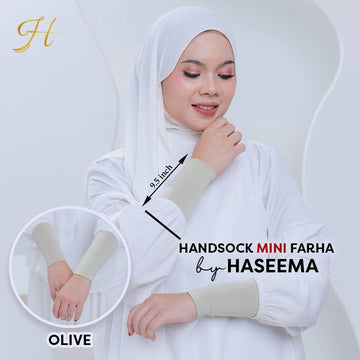 Handsock Mini Farha in Olive