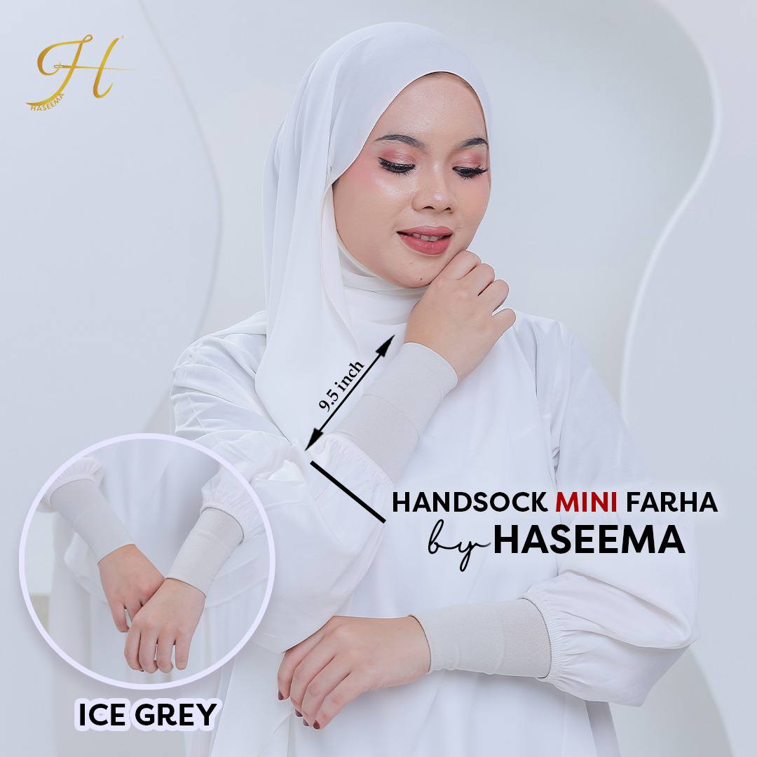 Handsock Mini Farha in Ice Grey
