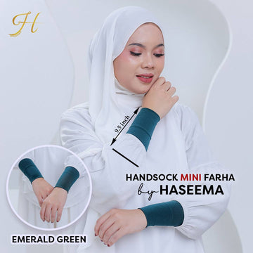 Handsock Mini Farha in Emerald Green