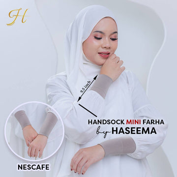 Handsock Mini Farha in Nescafe