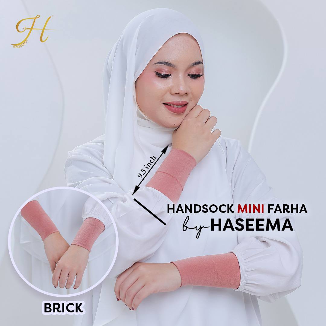 Handsock Mini Farha in Brick