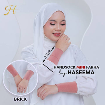 Handsock Mini Farha in Brick