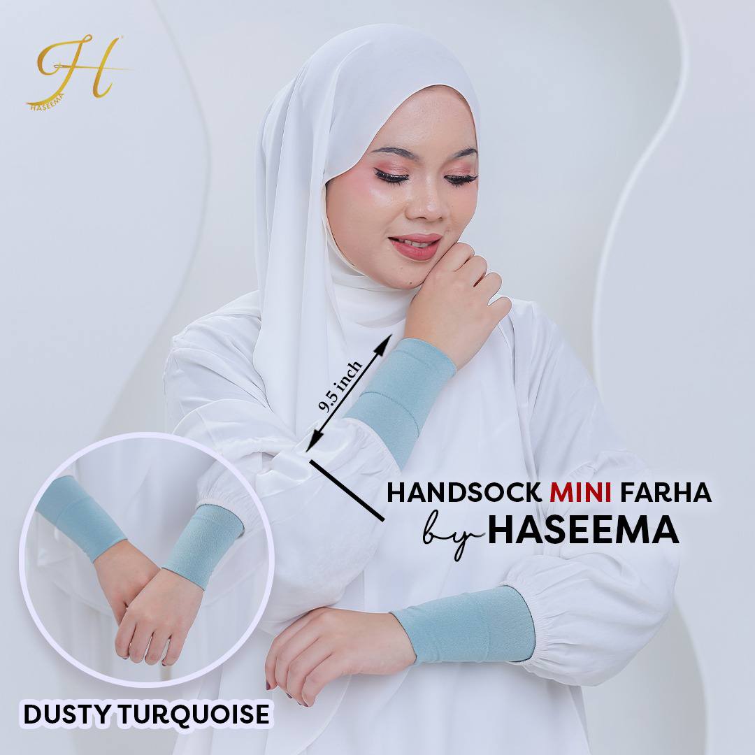 Handsock Mini Farha in Dusty Turquoise