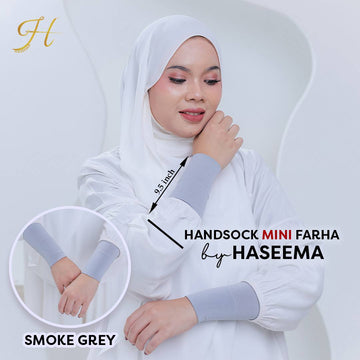 Handsock Mini Farha in Smoke Grey