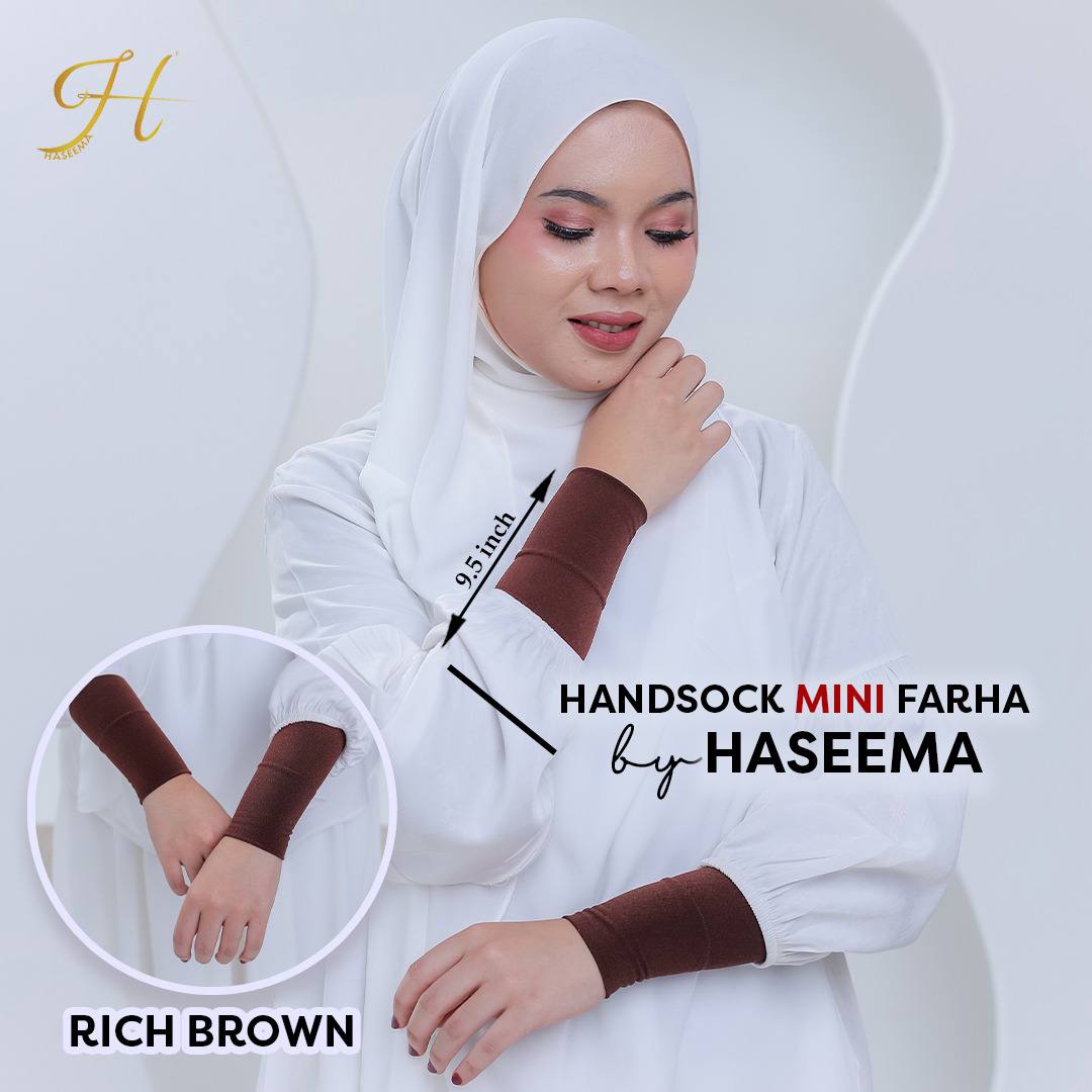 Handsock Mini Farha in Rich Brown