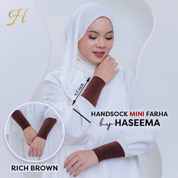 Handsock Mini Farha in Rich Brown