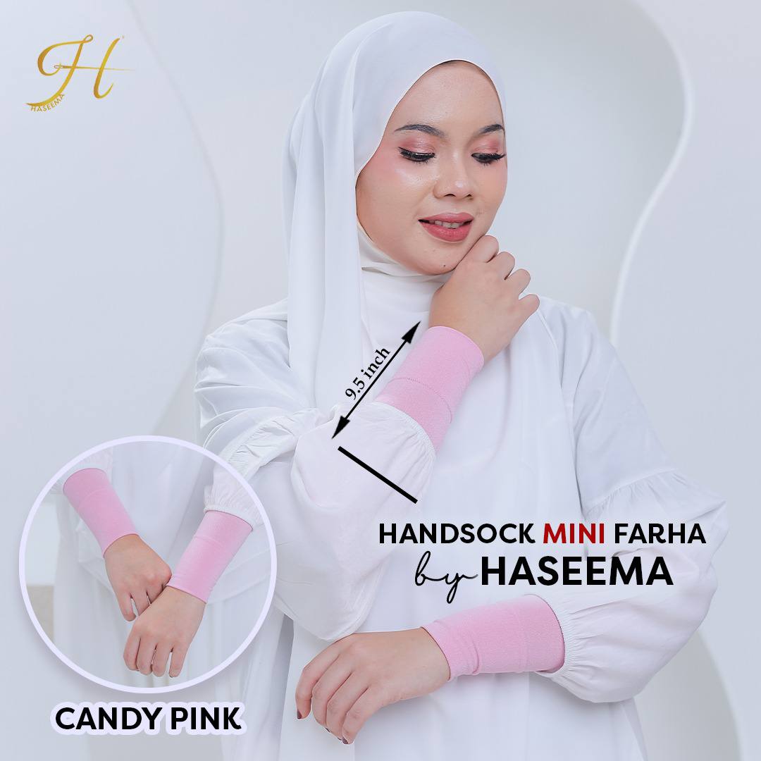 Handsock Mini Farha in Candy Pink