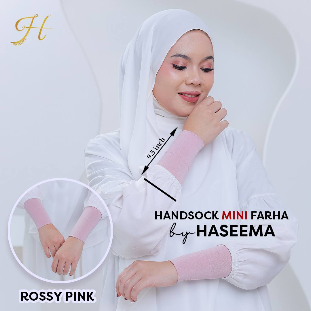 Handsock Mini Farha in Rossy Pink