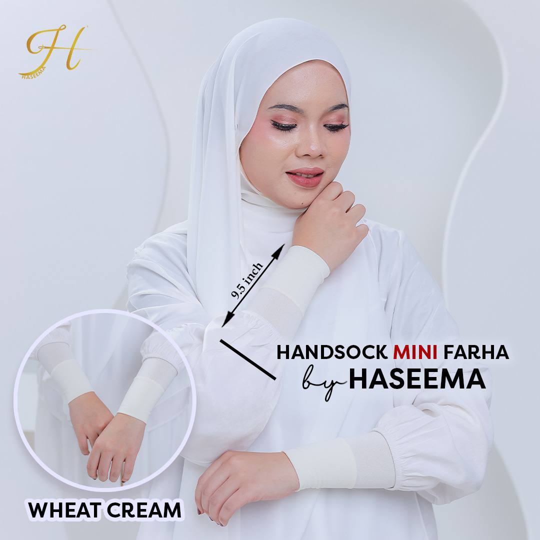 Handsock Mini Farha in Wheat Cream