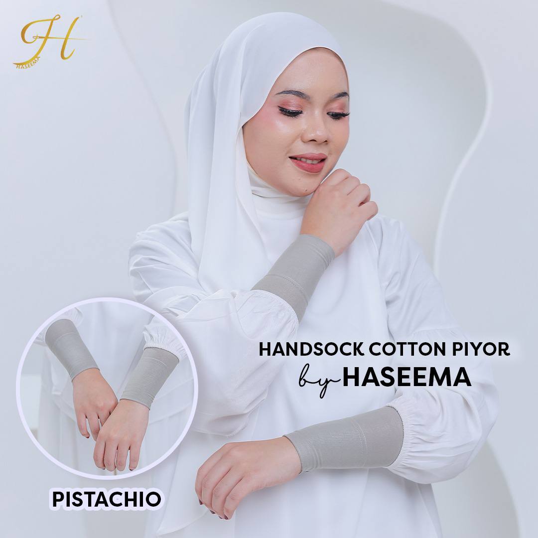 Handsock Cotton in Pistachio