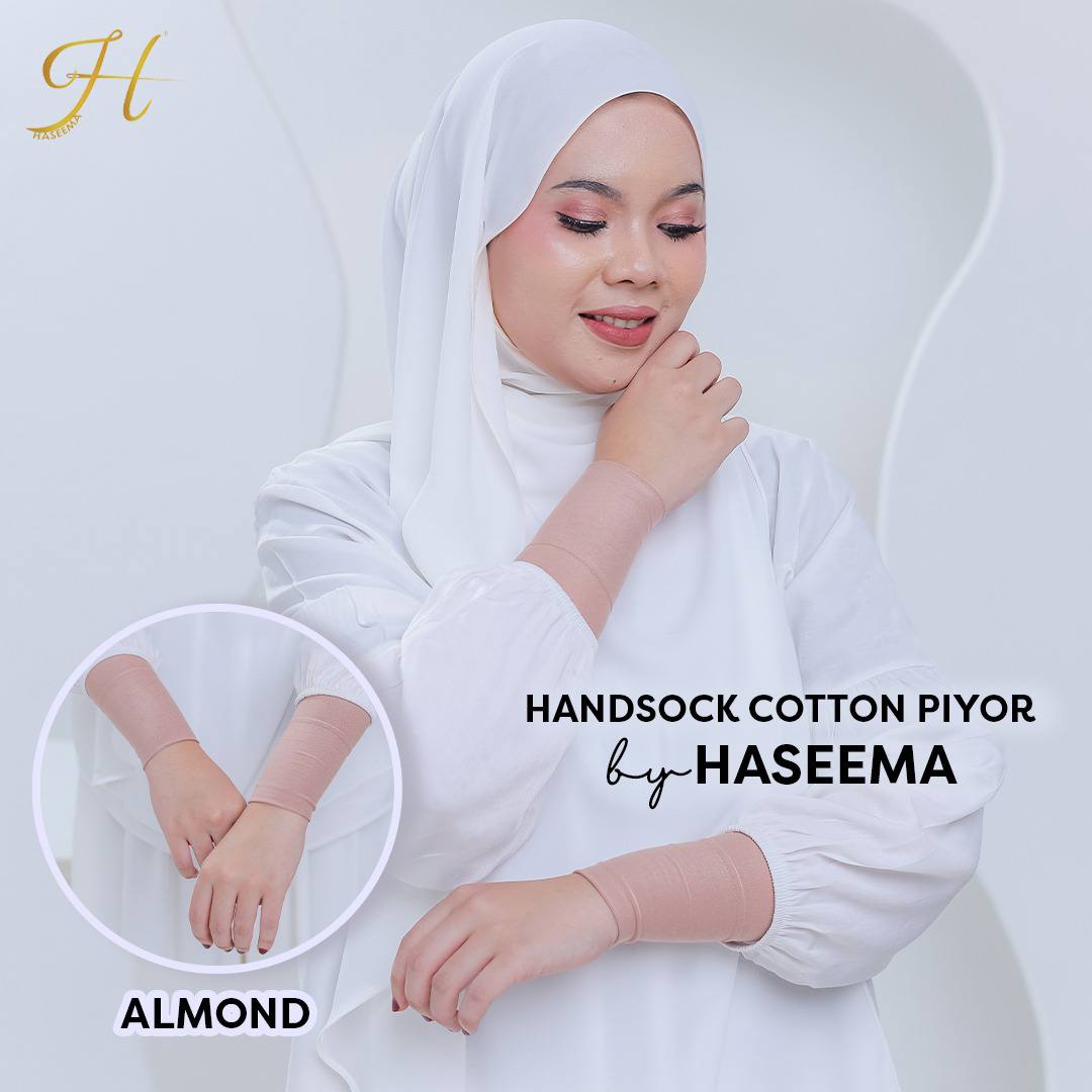 Handsock Cotton in Almond