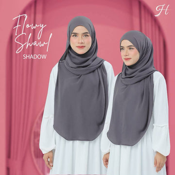 Flowy Shawl in Shadow