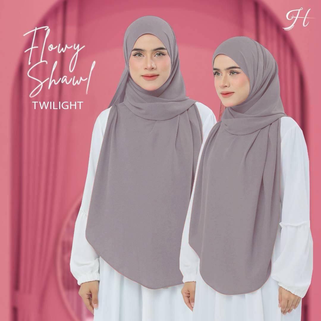 Flowy Shawl in Twilight